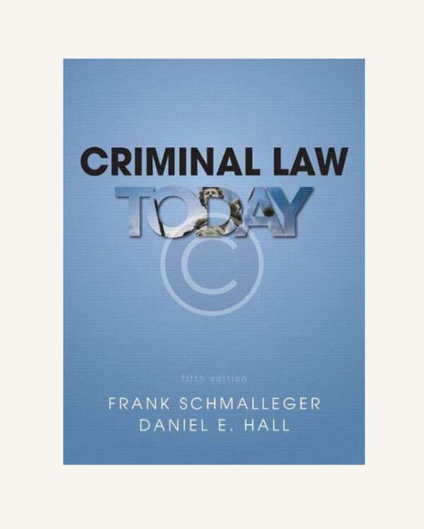Criminal Law Today