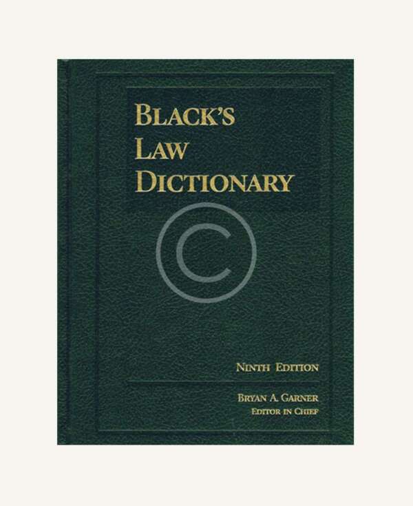 Law Dictionary. Ninth Edition